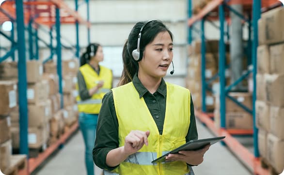 Support for operations in logistics, manufacturing, and construction sites.